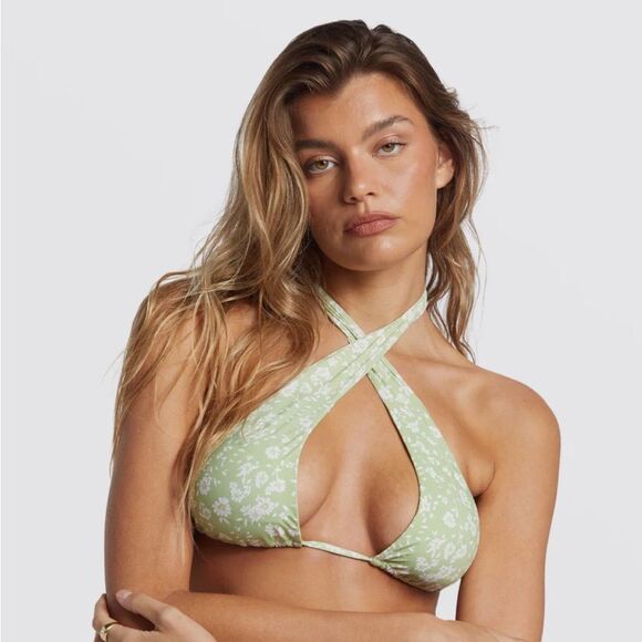 Billabong Wild West Ditsy Multi Halter Top - Picture 7 of 11